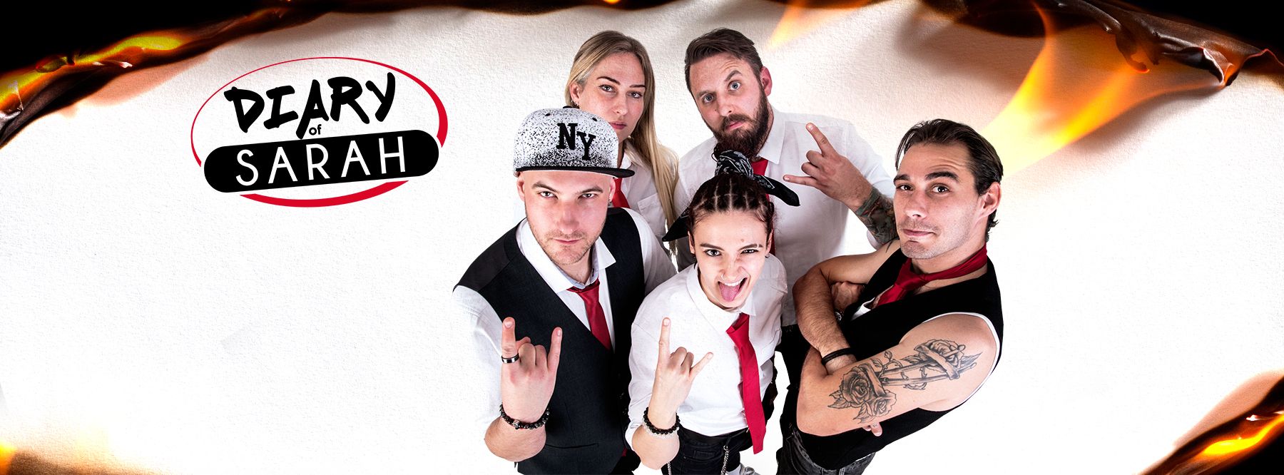 Diary of Sarah - A 'Burn me alive' című új dalához készült el a szegedi modern rock/metal zenekar első klipje!